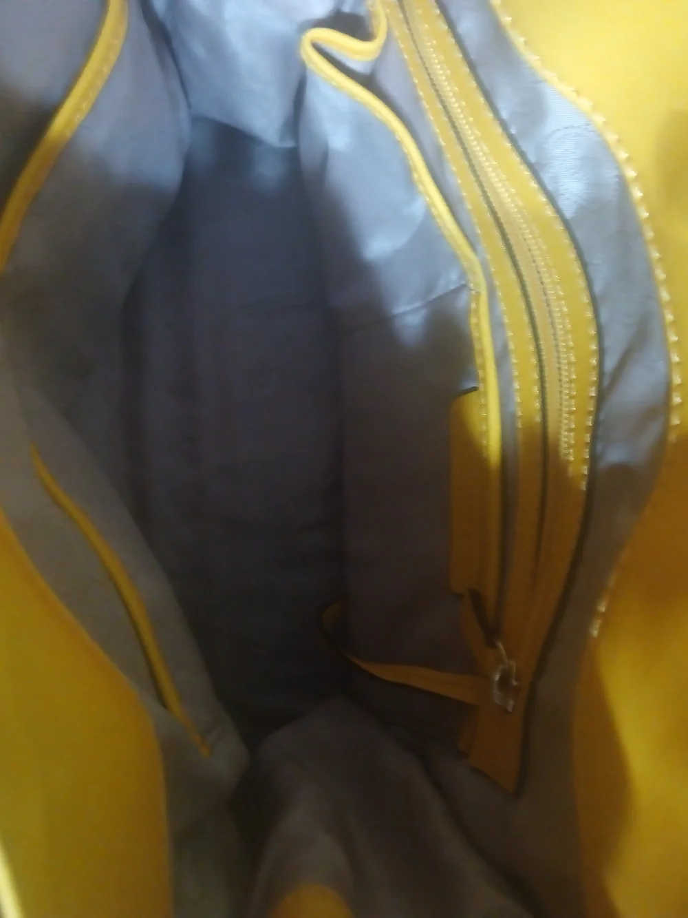 Michael Kors Yellow Studded Satchel with Gold Hardware